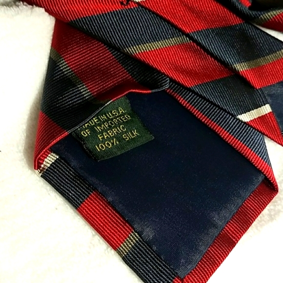 Blue and red tie - Picture 5 of 5